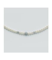 Collana Miluna Donna COLLANE PERLE BOULE E FANTASIA in Oro bianco Perla PCL1839V - PCL1839V